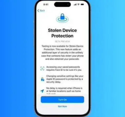 峰峰矿苹果授权维修店分享被盗设备保护功能开启方法 